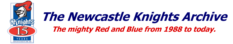 The Newcastle Knights Archive.