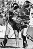 Sam Stewart throws a fantastic offload for Newcastle.