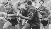 Peter Johnston on the charge.