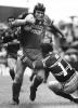 Mark Sargent having a great game as Newcastle triumph 14-0.