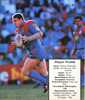 Tony Butterfield takes the ball up, coming off the bench, late in the match.