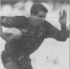 Matthew Rodwell fends off an Eel.