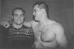Sarge and Chief celebrate a win.