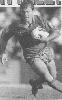Brad Godden on a kick-return.