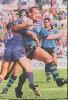 Robert Campbell makes a barnstorming run.