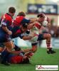 David Barnhill gets through.