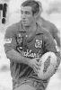 Andrew Johns dummies to the inside.