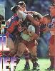 Tony Butterfield and Paul Harragon get the tough stuff done on David Gillespie.
