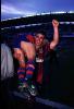 Andrew Johns carries off brother Matthew.