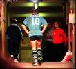 Paul Harragon heads down the tunnel.