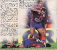 Troy Fletcher is KOed in a sickening high tackle by Josh Stuart.