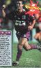 Andrew Johns goes: 'Woohoo!' - winning sideline kick hits the posts and goes over!