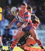 ... but is just caught by the Wests defence.
