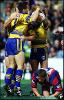 ... the Eels celebrate ...