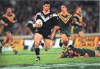 Henry Paul makes a bust, in a sensational performance, and Andrew Johns passes.