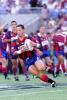 Steve Walters in his first game for the Knights ...