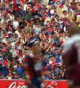 The big crowd enjoying watching Manly get thrashed!