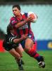 Owen Craigie making more good metres.