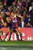 Mark Hughes opens the accounts with a try.
