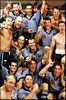 New South Wales go off at the series victory.