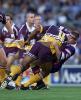 Tony Butterfield tackles who can only be Petero Civoniceva.