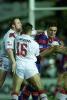 David Fairleigh is tackled.