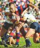 Ben Kennedy charges forward ...