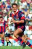 Mark Hughes makes a run.