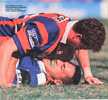 Matthew Gidley tackles Francis Meli.