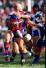 Ben Kennedy about to offload.