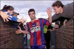 Andrew Johns makes his way to the dressing room.
