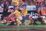A brilliant Sean Rudder pass ...