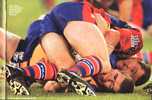 ... but Steve Simpson comes up with one of the greatest held ups of all time to deny the try!!!