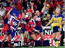 Kennedy's try puts the seal on one of the great halves of grand final football by the Knights.