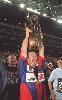 Andrew Johns hoists the trophy - WOOOOOOO HOOOOOOO!!!!!!
