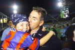 Michael Hagan with his daughter.