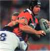 Clinton O'Brien, on the lookout for an offload.