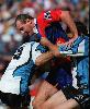 Matt Parsons doing the hard yards.