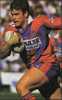 Josh Perry charges forward.