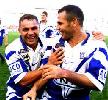 Darrell Trindall and Hazem El Masri laughing it up ... damn them!