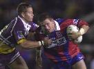 Bill Peden nearly gets away.