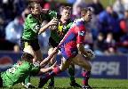 Adam MacDougall makes a mockery of the Canberra defence.