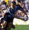 Paul Mellor looks to offload.