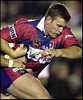 A small photo of Josh Perry on the charge.