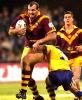 Matt Parsons charges forward.