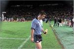 Andrew Johns walks off dejectedly.