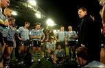 Post game NSW team conference.