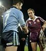 ... in a show of outstanding sportsmanship.
