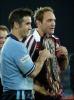 Andrew Johns Johns and Gorden Tallis share the trophy ...