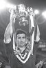 Andrew Johns celebrates the win.